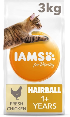 IAMS for Vitality Hairball Reduction Dry Cat Food