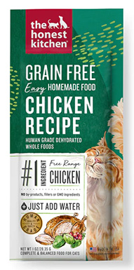 The Honest Kitchen Grain Free Chicken Dehydrated Cat Food