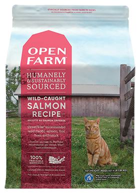 Wild-Caught Salmon Dry Cat Food