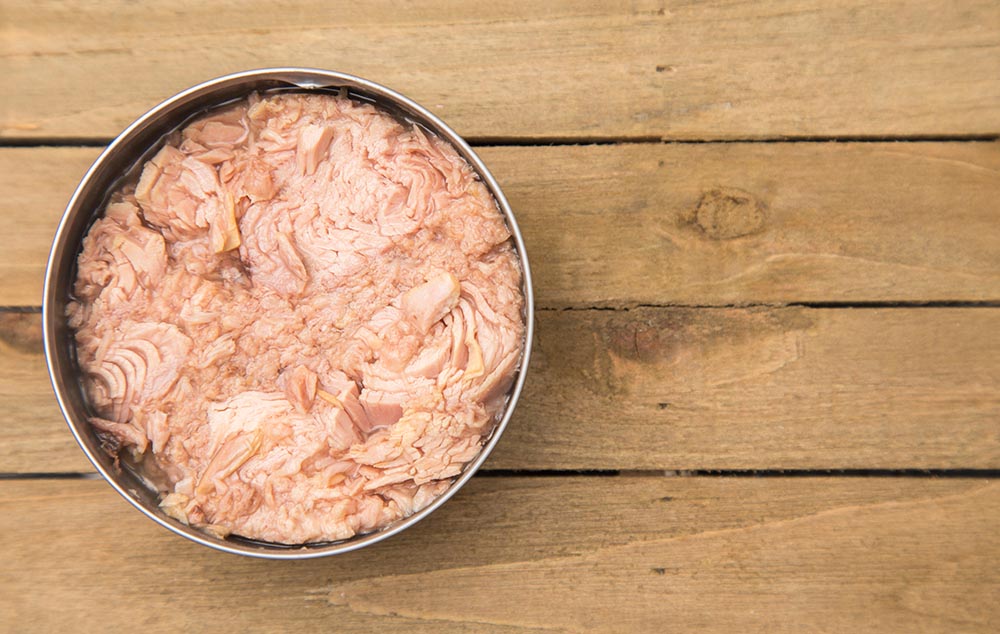 Open Canned Tuna