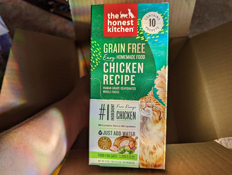 the honest kitchen chicken dehydrated cat food